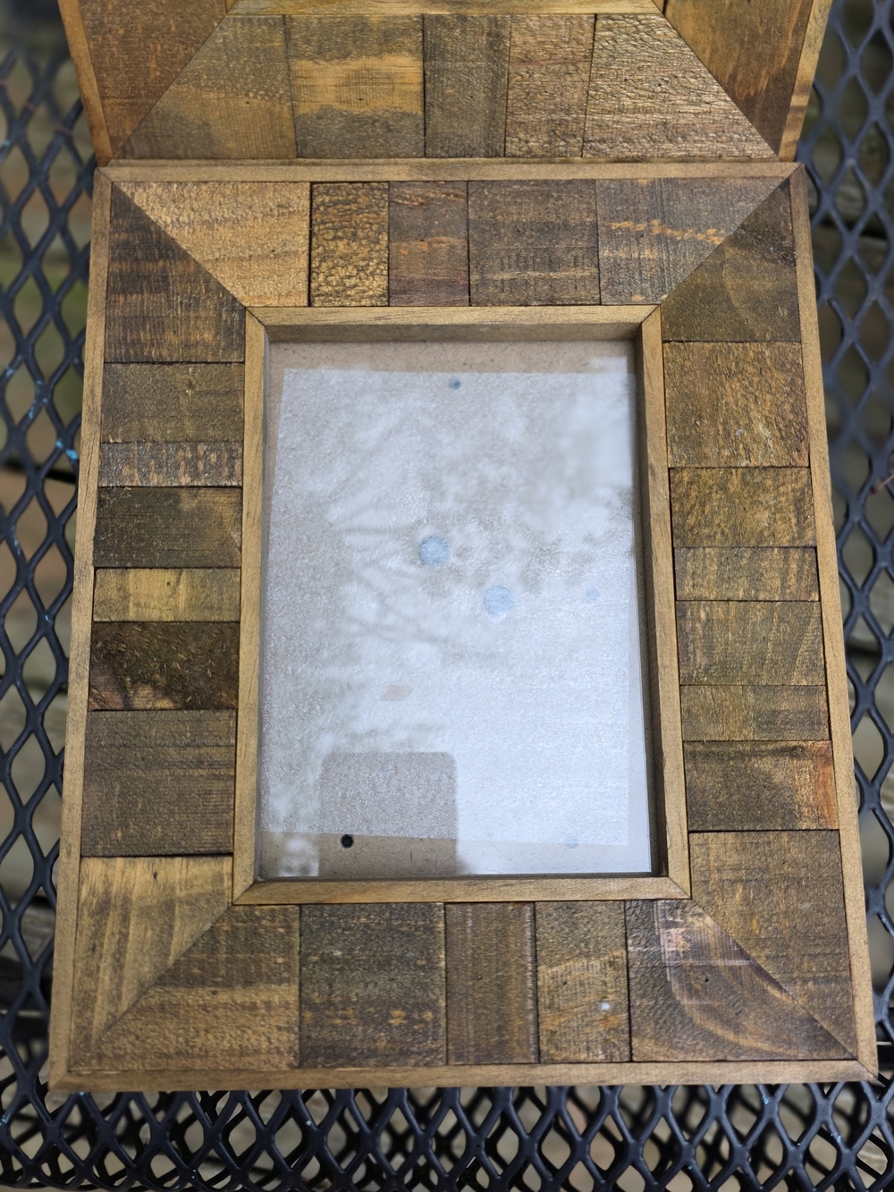 Rustic Natural Wood Photo Frame - Brown - Picture 7 of 10